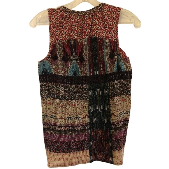 Anthropologie One September Sleeveless Tamarosa Top Size XS - Picture 3 of 6